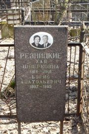 Резницкий Борис Анатольевич, Москва, Востряковское кладбище